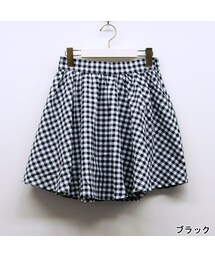 RETRO GIRL | RETRO GIRL ドビーギンガムフレアスカート(スカート)