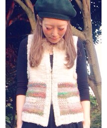 Balcony and Bed | ニットベスト(ベスト)