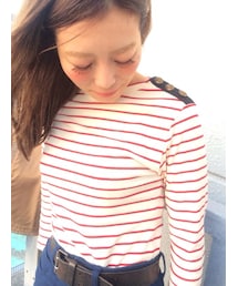 tricot COMME des GARCONS | ボーダーのカットソー(Tシャツ/カットソー)