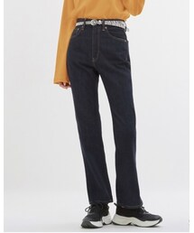 GU | セミフレアジーンズ(デニムパンツ)