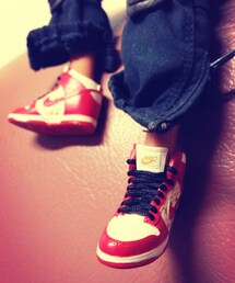 1/6ニケ スニーカーRedxWhite(フィギュア)