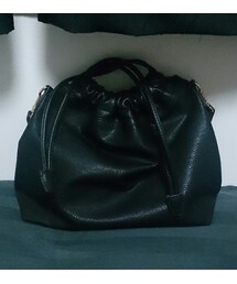 other. | 黒 巾着型 ｼｮﾙﾀﾞｰﾊﾞｯｸﾞ(ショルダーバッグ)