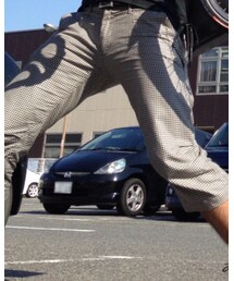 CCP | CCP ギンガムチェック クロップドバンツ(その他パンツ)