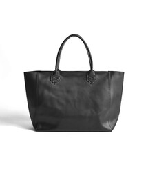 no brand | レザートートバッグ　ブラック(トートバッグ)