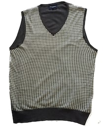 THE SUIT COMPANY | 千鳥格子 ニットベスト(ベスト)