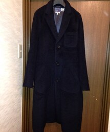 BLUE BLUE | むっちゃ長いチェスター
身長180以上のぼくでスネ辺りまである！
(チェスターコート)