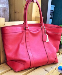 COACH | Coach Bleeker Legacy Leather Weekend Tote
COLOR : Chili(トートバッグ)