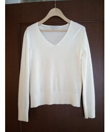 UNIQLO | カシミアVネックニット(ニット/セーター)