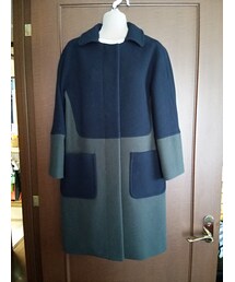 伊勢丹 | ウールコート(ノーカラージャケット)