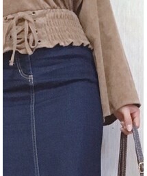 BACK NUMBER | デニムスカート