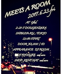 MEETS A ROOM 告知 | その他