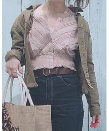 ZARA | ミリタリージャケット