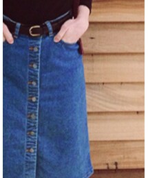 no brand | デニムスカート