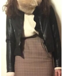 ZARA BASIC | ライダースジャケット