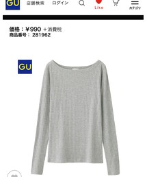 GU | Tシャツ/カットソー