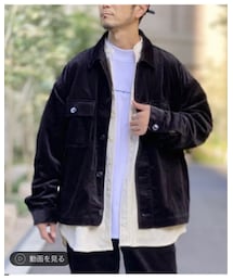 RAGEBLUE | コーデュロイCOPジャケット￥8690(セットアップ)