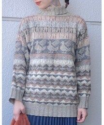 おじいちゃんのおさがり🌿 | ニット/セーター