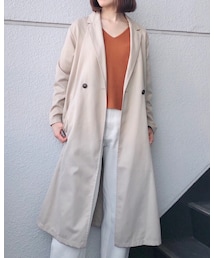 chocol raffine robe | トレンチコート