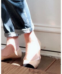 ZARA | モカシン/デッキシューズ