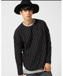 RAGEBLUE | 起毛柄プルオーバーシャツ長袖/707493(トップス)