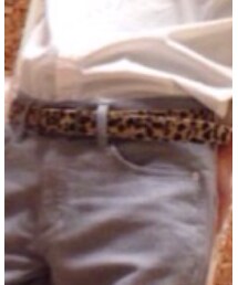 ヒョウ柄 ベルト | その他