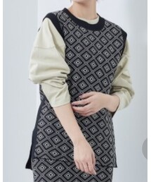 cepo | cepo ジャガードスカートセットアップ(ベスト)