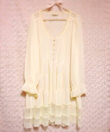 OLIVE des OLIVE | シフォンワンピ(ワンピース)