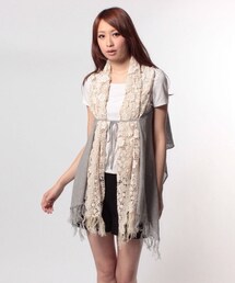 le.coeur blanc | 3wayストールベスト(ストール/ショール)