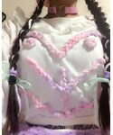 手作りの「トップス(Tシャツ/カットソー)」