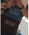PPFM(ピーピーエフエム)の「トップス(Tシャツ/カットソー)」