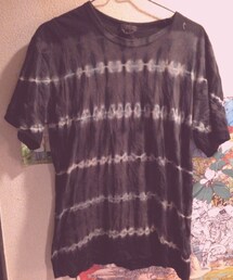 COMME des GARCONS HOMME PLUS | ギャルソンの染めボーダーTシャツ(Tシャツ/カットソー)