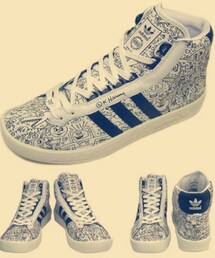 adidas Originals by JEREMY SCOTT | adidas×キースヘディング×ジェレミースコット アディカラースニーカー(スニーカー)