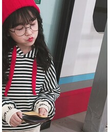 dora条纹卫衣 | パーカー