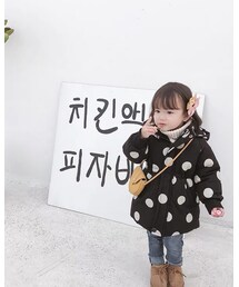 senma波点棉衣 | ダウンジャケット/コート