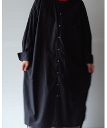 UNIVERSAL TISSU | シャツワンピース