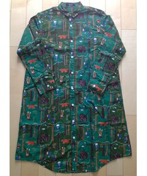 Ne-net | キコリノモリシャツ(シャツワンピース)