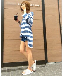 後ろは長いーッ♪ | Tシャツ/カットソー