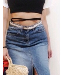 韓国ファッション #K | デニムスカート