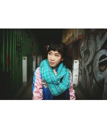 araignee | 橫紋漸層圍脖(ネックウォーマー/スヌード)