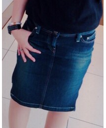 SOMETHING | デニムスカート