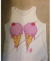 UNKNOWN. | ice cream tanktop (タンクトップ)