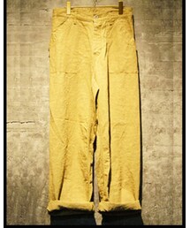 Nigel Cabourn | DECK PANT (LINEN)(パンツ)