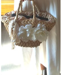 no brand | どこで買ったか忘れちゃいました(>_<)(かごバッグ)