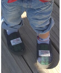 HARRIS TWEED | モカシン/デッキシューズ