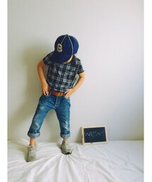 DENIM DUNGAREE | キャップ