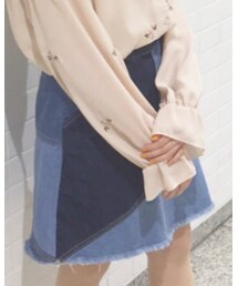 E hyphen world gallery | デニムスカート