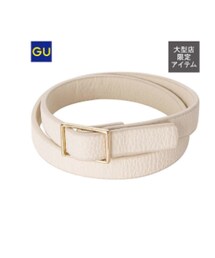 GU | レザータッチブレスレット(ブレスレット)