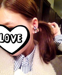 ビジューピアス(ピアス（両耳用）)