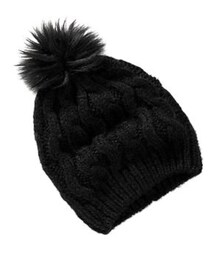 OLD NAVY | Old Navy Women's Cable-Knit Hat in Black(ニットキャップ/ビーニー)