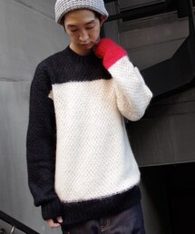 is-ness | BOREDOM MOHAIR JUMPER KNIT(ニット/セーター)